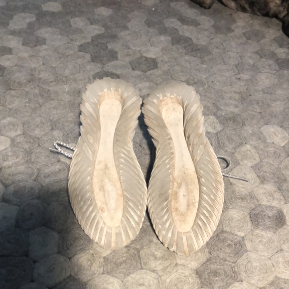 Adidas tubular sneakers grey knit size 10 used condition. - Picture 6 of 10